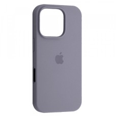 Чохол Silicone Case Full for iPhone 16 Pro Max lavander gray