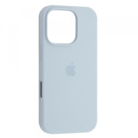 Чохол Silicone Case Full for iPhone 16 Pro Max light blue