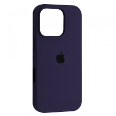 Чохол Silicone Case Full for iPhone 16 Pro Max new purple