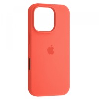 Чохол Silicone Case Full for iPhone 16 Pro peach