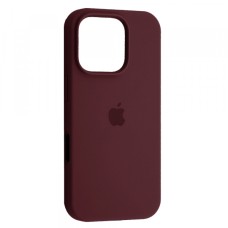 Чохол Silicone Case Full for iPhone 16 Pro Max plum