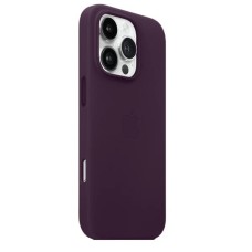 Чохол для iPhone 16 Pro Max Leather with MagSafe Dark Cherry