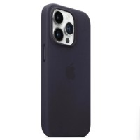 Чохол для iPhone 16 Pro Leather with MagSafe Midnight Blue