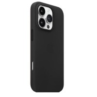 Чохол для iPhone 16 Pro Leather with MagSafe black