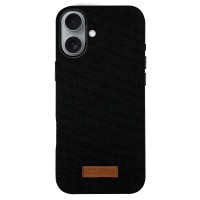 Чехол Santa Barbara Polo Racquet Club Leonard Magsafe iPhone 16 Kapak - Siyah