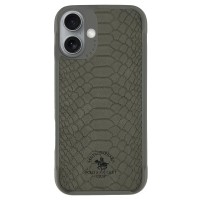 Чохол Santa Barbara Polo & Racquet Club Knight MagSafe iPhone 16 Plus Titanium Gray