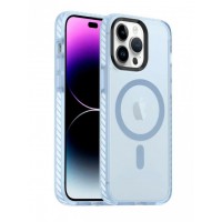 Чохол Frosted with MagSafe for iPhone 13 Blue