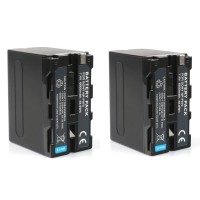 Акумулятор для відеосвітла F960 / F970 7.4V 6600 mAh 47.52 WH (посилений) 2шт