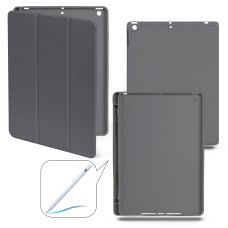 Чохол Smart Case + stylus (відділенням для Pencil) для iPad Air 3 10.5 (2019) / iPad Pro 2017 Grey