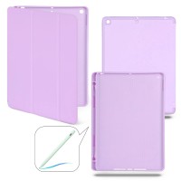 Чохол Smart Case + stylus (відділенням для Pencil) для iPad Air 3 10.5 (2019) / iPad Pro 2017 Lilac