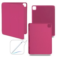 Чохол Smart Case + stylus (відділенням для Pencil) для iPad Air 11'' (2024) Rose Red