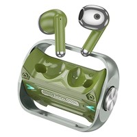 Бездротові Bluetooth навушники Hoco EW55 Trendy rue wireless stereo headset BT 5.3 Army-green