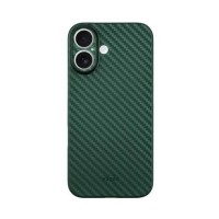 Карбоновий чохол K-Doo Air Carbon для iPhone 16 Green