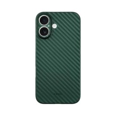 Карбоновий чохол K-Doo Air Carbon для iPhone 16 Green