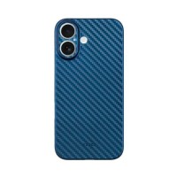 Карбоновий чохол K-Doo Air Carbon для iPhone 16 Blue
