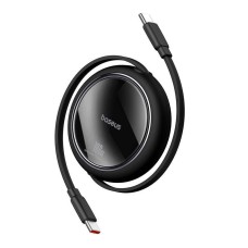 Кабель Baseus Free2Draw Mini Retractable Charging Type-C to Type-C 100W 5A 1m Black P10364500111-00