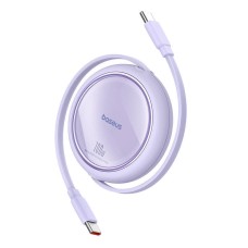 Кабель Baseus Free2Draw Mini Retractable Charging Type-C to Type-C 100W 5A 1m Purple P10364500511-00