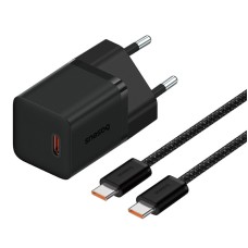 Мережевий зарядний пристрій Baseus GaN5 Fast Charger (mini) Cable Type-C to Type-C 100W 30W Black P10110902113-00