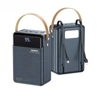 Повербанк портативний акумулятор Power bank Remax RPP-566 80000 mAh 20W + 22.5W Gray