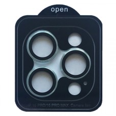 Захисне скло Camera METAL for iPhone 16 Pro / iPhone 16 Pro Max blue