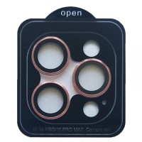 Захисне скло Camera METAL for iPhone 16 Pro / iPhone 16 Pro Max pink
