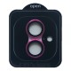 Захисне скло Camera METAL for iPhone 16 / iPhone 16 Plus rose red