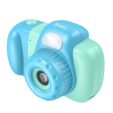 Фотоапарат дитячий HOCO DV201 Dual lens children camera Blue