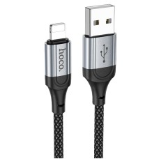 PD Кабель HOCO X102 Fresh charging data cable USB Lightning 1m Black