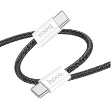 Кабель HOCO X104 Source charging data cable Type-C to Type-C 60W 2m Black