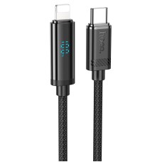 PD Кабель HOCO U127 Power PD charging data cable Type-C Lightning 1,2m. Black