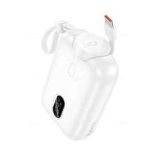 Повербанк портативний акумулятор Power bank Hoco J130 Peak PD 20W 10000 mAh White