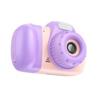 Фотоапарат дитячий HOCO DV201 Dual lens children camera Pink