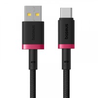 Кабель Baseus Dura Series USB to Type-C 60W 3A 1m Black-red P10377802U01-01