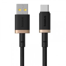 Кабель Baseus Dura Series USB to Type-C 60W 3A 1m Black-gold P10377802U01-00