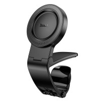 Автомобільний тримач HOCO H60 Show ring magnetic Car holder (dashboard) 4.6-7" Black