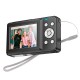 Дитячий фотоапарат / фотокамера HOCO digital camera DV202 44MP 30fps/1920p 2.4" IPS HD Black