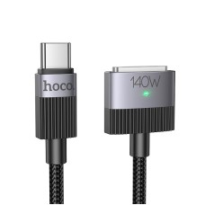 PD Кабель HOCO U141 Magnetic charging Cable Type-C to Mag3 1.8m 140W Black