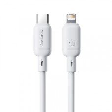 PD кабель Baseus Silky Series Type-C to Lightning 20W 2m White P10377700213-01