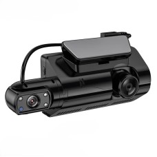 Відеореєстратор HOCO Di07 Dual Cameras Driving Recorder HD 2 Camera Black