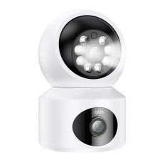 Камера відеоспостереження Hoco DI53 Admire dual-lens smart surveillance camera 1080P White