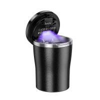 Автомобільна попільничка Hoco ZP9 Solar Car ashtray Black