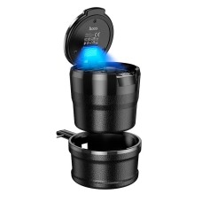 Автомобільна попільничка Hoco ZP11 Delta car ashtray Black
