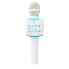Портативна колонка-мікрофон HOCO BK5 Cantando karaoke microphone BT 5.0 Blue
