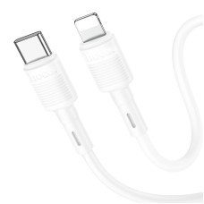 PD Кабель HOCO X83 Victory charging data cable Type-C Lightning 1m White