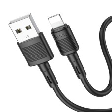 PD Кабель HOCO X83 Victory charging data cable USB Lightning 1m Black