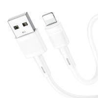 PD Кабель HOCO X83 Victory charging data cable USB Lightning 1m White
