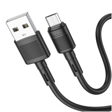 Кабель HOCO X83 USB Micro-USB Victory charging data cable 1m Black