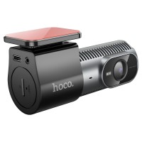 Відеореєстратор HOCO DV13 Screenless hidden driving recorder 720p 25fps WiFi Black