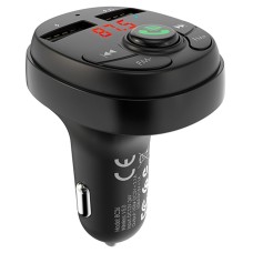 FM - трансмітер BOROFONE BC26 Music joy 2USB/2.1A Black