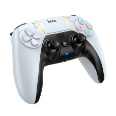 Джойстик ігровий контролер HOCO GA1 Phoenix PS4/PC Wireless Game Controller White